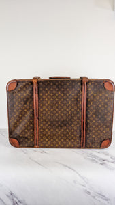 Louis Vuitton Monogram Suitcases Vintage Luggage Set CELEBRITY OWNED Travel Set