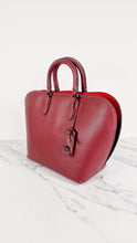 Load image into Gallery viewer, Coach 1941 Dakotah Satchel in Burgundy Red Smooth Leather - Handbag Crossbody Bag - Coach 59132
