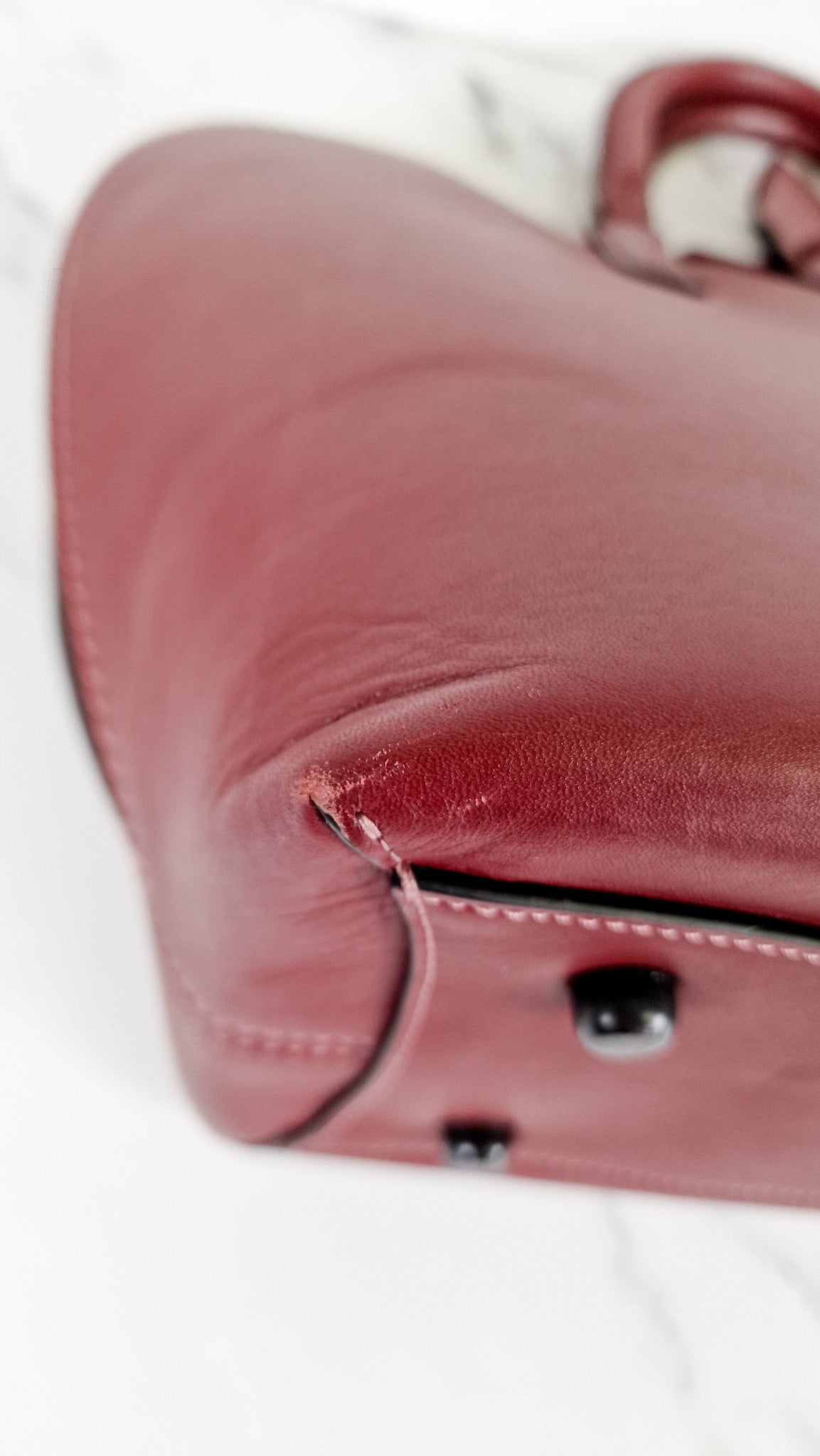 Coach burgundy leather purses - Gem