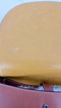 Load image into Gallery viewer, Disney X Coach 75th Anniversary 1941 Saddle Bag with Mickey Mouse Blowing Raspberries in Saddle Brown Smooth Leather Crossbody Bag LIMITED EDITION - Coach 37931

