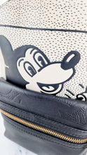 Load image into Gallery viewer, Disney x Coach Keith Haring Mickey Mouse Backpack in Black &amp; White Sample Bag - Coach 5228

