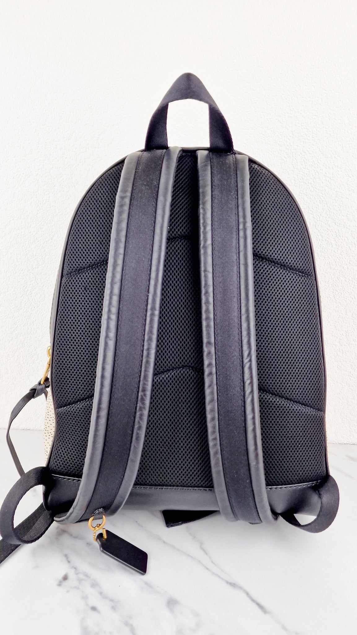 coach backpack mickey Disney x Coach Keith Haring Mickey Mouse Backpack in Black & White Sam – Essex Fashion House