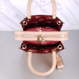 Coach Rogue 25 Beechwood Signature Floral Bow
