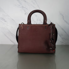 Load image into Gallery viewer, Coach Rogue 25 1941 Oxblood and red suede lining

