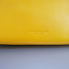 Load image into Gallery viewer, Coach  F59529 Banana Yellow Mickey Mouse EArs Clutch wristlet bag
