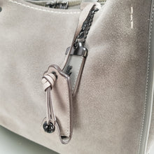 Load image into Gallery viewer, Coach Rogue 31 GRey Heather Suede Handbag
