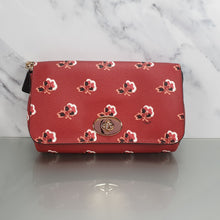 Load image into Gallery viewer, F35909 Coach MininRuby REd Rose Crossbody Bag Chain
