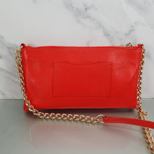 Load image into Gallery viewer, Coach Quinn Crossbody Bag Gold Chain Burnt Orange Coral F52709
