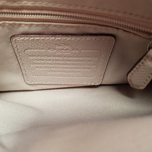 Coach Mini Christie Taupe Silver F34797 handbag