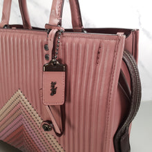 Load image into Gallery viewer, Coach Rogue 31 Dusty Rose Ombre Chevrons 25035
