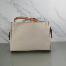 Load image into Gallery viewer, Rare Coach Rogue Shoulde Bag in Chalk Pebble Leather with Floral Bow Suede Lining - SAMPLE BAG
