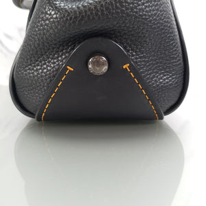 Coach Drifter Tophandle Crossbody Bag with Pearl Prairie Rivets in Black Mixed Leathers & Suede - SAMPLE BAG