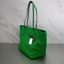Load image into Gallery viewer, 36355 Coach GReen Taxi zip top tote bag
