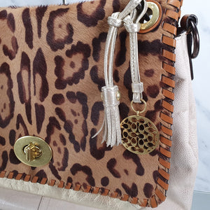 15413 Coach ocelot leopard handbag 2010