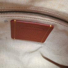 Load image into Gallery viewer, Coach 38124 Rogue 31 black pebble leather handbag suede
