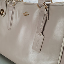 Load image into Gallery viewer, Coach Crosby Carryall 35331 Taupe Handbag

