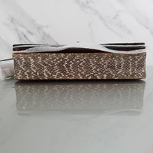 Load image into Gallery viewer, Coach 30455 Dinky Border Rivets Colorblock Genuine Snakeskin Crossbody bag
