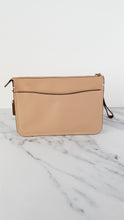 Load image into Gallery viewer, Coach Soho with Tea Roses in Smooth Beechwood Leather Colorblock - Crossbody Bag Wristlet Clutch - Beige Coach 28429
