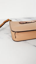 Load image into Gallery viewer, Coach Soho with Tea Roses in Smooth Beechwood Leather Colorblock - Crossbody Bag Wristlet Clutch - Beige Coach 28429
