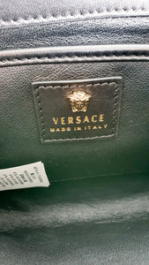 Versace Medusa Python Snakeskin Crossbody Bag Clutch - Flap bag in Pink and Yellow