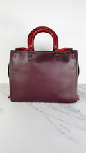 Load image into Gallery viewer, Coach 1941 Rogue 31 in Oxblood Pebble Leather with Red Suede Lining Satchel Handbag - Coach 38124
