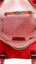 Load image into Gallery viewer, Coach 1941 Rogue 31 in Oxblood Pebble Leather with Red Suede Lining Satchel Handbag - Coach 38124
