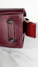 Load image into Gallery viewer, Coach 1941 Rogue 31 in Oxblood Pebble Leather with Red Suede Lining Satchel Handbag - Coach 38124
