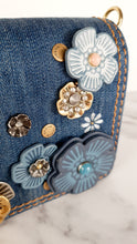 Load image into Gallery viewer, Coach 1941 Dinky in Denim with Tea Roses Limited Edition - Blue Coach 53705
