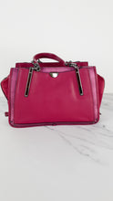 Load image into Gallery viewer, Coach Dreamer in Dark Berry Purple Plum Cerise Magenta Leather and Suede - Handbag Coach 38847

