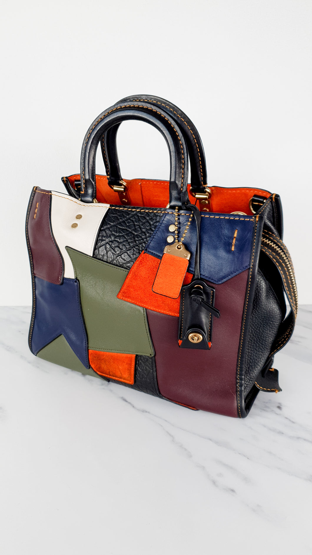 Coach 2025 rogue patchwork