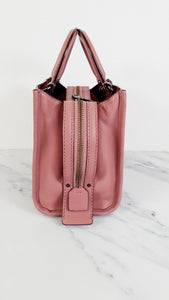 Coach 1941 Rogue 25 in Dusty Rose Pink Quilted Studded Chevron Nappa Leather - Shoulder Bag Handbag - Coach 22797