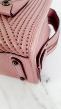 Load image into Gallery viewer, Coach 1941 Rogue 25 in Dusty Rose Pink Quilted Studded Chevron Nappa Leather - Shoulder Bag Handbag - Coach 22797
