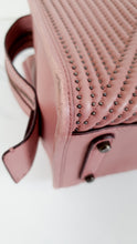 Load image into Gallery viewer, Coach 1941 Rogue 25 in Dusty Rose Pink Quilted Studded Chevron Nappa Leather - Shoulder Bag Handbag - Coach 22797
