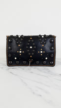 Load image into Gallery viewer, Coach 1941 Dinky 24 in Black Leather with Western Rivets - Crossbody Flap Bag Shoulder Chain Coach 56611
