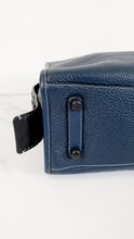Load image into Gallery viewer, Coach 1941 Rogue 31 Prussian Blue Western Whiplash Whipstitch with Black Suede Lining - Satchel Handbag Coach 58122
