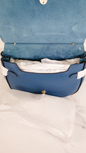 Load image into Gallery viewer, Mulberry Soft Amberley Satchel in Metal Blue - Crossbody Satchel Handbag HH6622-736U731 
