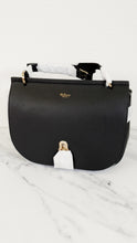 Load image into Gallery viewer, Mulberry Soft Amberley Satchel in Black Pebbled Leather - Crossbody Satchel Handbag HH6622-736A100
