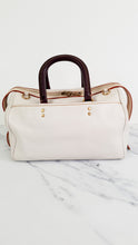 Load image into Gallery viewer, Coach 1941 Rogue Satchel in Chalk with Honey Suede - Barrel Bag Coach 86857
