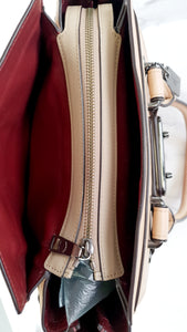 Coach Swagger 27 in Beechwood Glovetanned Leather with Link Detail - Coach 21351