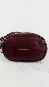 Coach 1941 Duffle Bag in Oxblood Pebble Leather with Zip Top - Crossbody bag - Coach 29257