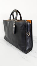 Load image into Gallery viewer, Coach 1941 Rogue Brief Briefcase in Black Pebble Leather - Laptop Bag Handbag Office Bag Unisex - Coach 11104
