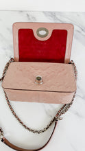 Load image into Gallery viewer, Coach Lex Small Flap Bag in Signature Debossed Patent Leather in Blush Pink - Crossbody Bag Shoulder Bag - Coach F22292

