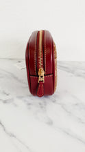 Load image into Gallery viewer, Coach 1941 Belt Bag Camera Bag in Signature &amp; Burgundy Smooth Leather - Coach 50728
