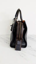 Load image into Gallery viewer, Coach 1941 Rogue 31 Bag in Black Pebble Leather with Honey Suede Classic Handbag - Coach 38124
