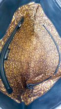 Load image into Gallery viewer, Versace Vanitas Baroque Quilted Velvet Tote With Snakeskin Handles - Black Handbag Shoulder Bag Work Bag with Medusa Charm

