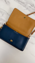 Load image into Gallery viewer, Coach 1941 Dinky in Dark Denim Blue Smooth Leather - Crossbody Chain Bag - Coach 38185
