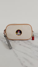 Load image into Gallery viewer, Coach Camera Bag with Nasa Space Patch in Chalk Smooth Leather - Crossbody Bag Clutch Wristlet - Coach 10851
