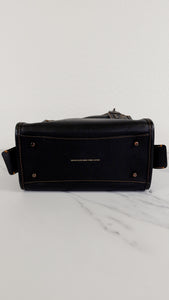 Coach 1941 Rogue 25 in Black Pebble Leather with Honey Suede lining - Handbag Shoulder Bag - Coach 54536