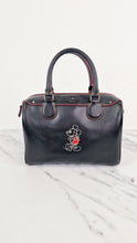 Load image into Gallery viewer, Disney x Coach Mini Bennett in Black Smooth Leather with Mickey Mouse - Handbag coach F59371

