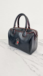 Disney x Coach Mini Bennett in Black Smooth Leather with Mickey Mouse - Handbag coach F59371